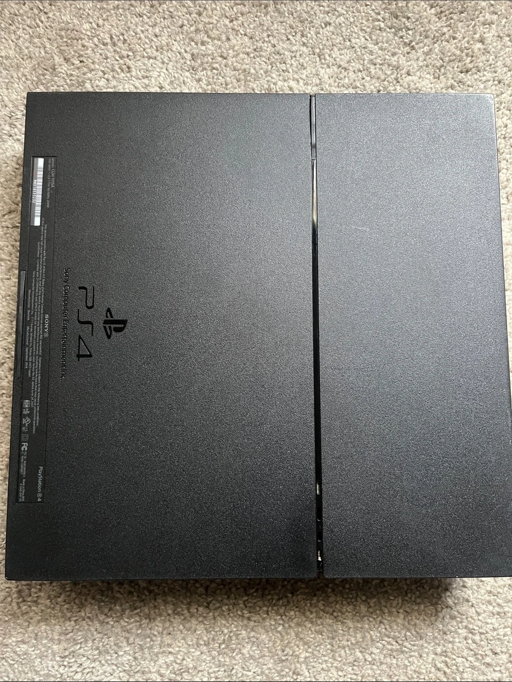 Sony Black PS4 Console - Playstation Camera included.